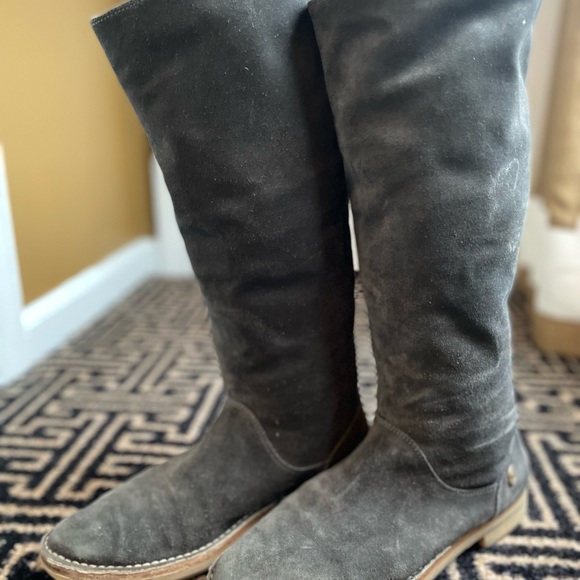 Jimmy Choo Suede Riding Boot - Picture 8 of 9